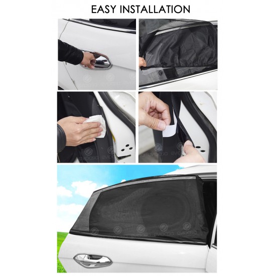 Car Window Sun Shade Mesh Cover